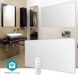 SmartLife Infrarood verwarmingspaneel 700 W - 1 Warmte Stand - Instelbare thermostaat - Afstandsbediening - IP44