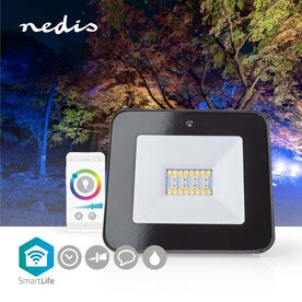Smartlife Buitenlamp 1600 lm - Wi-Fi - 20 W - RGB / Warm tot Koel Wit - 2700 - 6500 K - Aluminium - Android&trade; / IOS