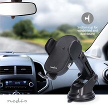 Draadloze Qi Autolader - FOD / Overstroom / Oververhittingsbescherming / Overvoltage - USB Type-C&trade; - Inclusief kabel