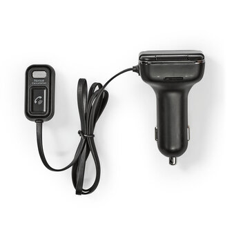 FM-zender voor in de auto Bluetooth® - Pro-microfoon - Ruisonderdrukking - MicroSD-kaartopening - Handsfree bellen - Spraakbediening - 2x USB