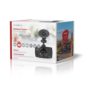 Dashcam Full HD 1080 p - 1 CH - 2,7 Inch - Kijkhoek Van 120°
