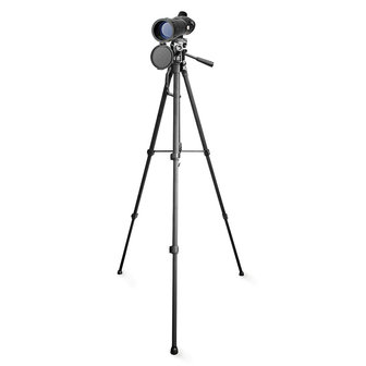 Spotting-kijker Vergroting: 20-60 - Diameter objectieflens: 60 mm - Oogafstand: 13,0 - zichtveld: 38 m -Tripod 156cm