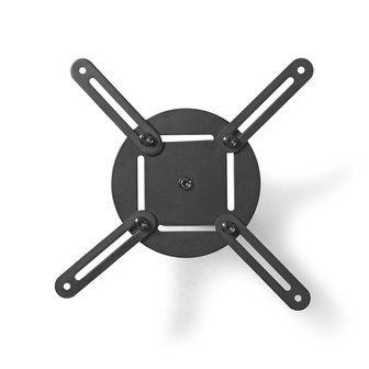 Projector / Beamer beugel Full Motion - 10 kg - Draaibaar - Kantelbaar - Staal - Zwart