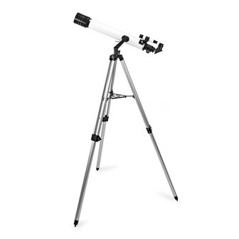 Telescoop Diafragma: 70 mm - Brandpuntsafstand: 700 mm - Finderscope: 5 x 24 - Maximale werkhoogte: 125 cm - Tripod