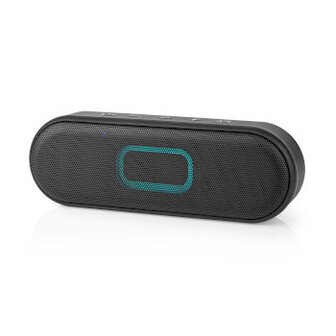 Bluetooth&reg;-Speaker | Maximale batterijduur: 12 uur | Handheld Ontwerp | 16 W | Stereo | Ingebouwde microfoon | IPX6 | Koppelbaar | Zwart