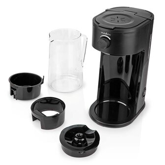 IJskoffie &amp; ijsthee Maker - Filter Koffie - 2.5 liter - 6 Kopjes - Zwart - SPECIALE AANBIEDINGSPRIJS!