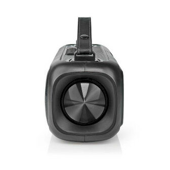 Bluetooth&reg; Party Boombox | 4.5 uur | 2.0 | 45 W | Media afspeelmogelijkheden: AUX / USB | IPX5 | Koppelbaar | Handgreep | Feestverlichting | Zwart