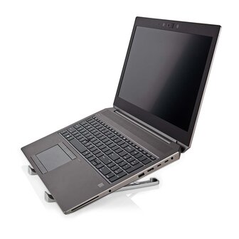 Draagbare en lichtgewicht inklapbare laptopstandaard - Aantal standen: 6 - max 17 &quot; scherm