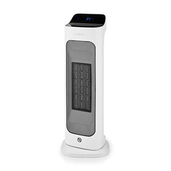 SmartLife keramische PTC-ventilatorkachel Wi-Fi - 2000 W | 2 Warmte Standen - Zwenkfunctie - Display - 10 - 49 &deg;C - Android&trade; / IOS | Wit