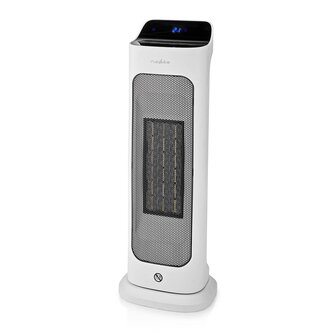 SmartLife keramische PTC-ventilatorkachel Wi-Fi - 2000 W | 2 Warmte Standen - Zwenkfunctie - Display - 10 - 49 &deg;C - Android&trade; / IOS | Wit