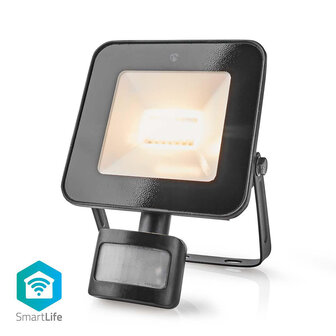 Smartlife Buitenlamp Bewegingssensor - 1500 lm - Wi-Fi - 20 W - Dimbaar Wit - 3000 - 6500 K - Aluminium - Android&trade; / IOS