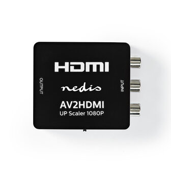 HDMI&trade;-Converter 3x RCA Female | HDMI&trade; Output | 1-weg | 1080p | 1.65 Gbps | ABS