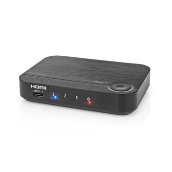 HDMI&trade;-Converter 1x USB-C&trade; / 2x HDMI&trade; Input - 1x HDMI&trade; Output - 1-weg - 4K@60Hz - 18 Gbps - ABS