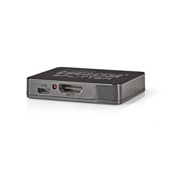 HDMI&trade;-Splitter 2 poort(en) | HDMI&trade; Input | 2x HDMI&trade; Output | 4K@30Hz | 2.25 Gbps | ABS / PVC | Zwart