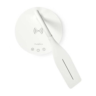 LED-Lamp - Wit - Draadloze Lader Dimmer - Op Product | LED / Qi | 15 W | Met dimfunctie | Koel Wit / Natuurlijk Wit / Warm Wit | 2700 - 6500 K