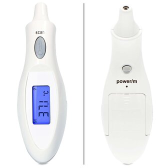 Infrarood oorthermometer - Nauwkeurige infrarood temperatuurmeting in het oor binnen twee seconden