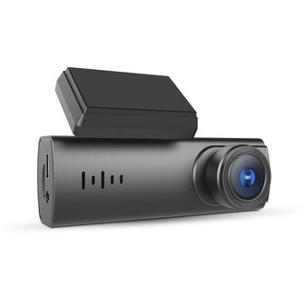 Dash Cam - Neemt op in Full HD 1080p kwaliteit - Nachtzicht - Bewegingsdetectie - Wifi - Fotomodus - 150&deg; groothoeklens - Ingebouwde luidspreker en microfoon