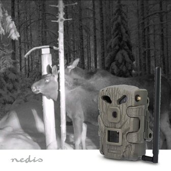 Wildlife Camera 4G | 1080p@30fps | 30.0 MPixel | 2 MPixel CMOS | IP66 | 4G | Black No-Glow IR | Night vision | Viewing angle: 50 &deg; | Motion sensor | Detection angle: 50 &deg; | Detection range: 20 m | LCD Screen | Green