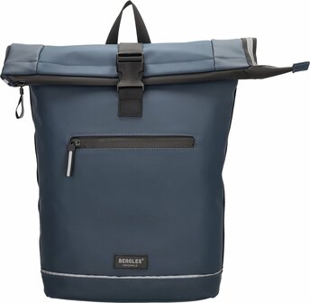 Superhandige waterproof Beagles Originals 2-in-1 Rugzak &amp; Fietstas - Blauw