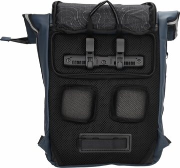 Superhandige waterproof Beagles Originals 2-in-1 Rugzak &amp; Fietstas - Blauw