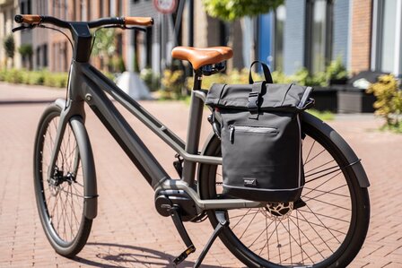 Superhandige waterproof Beagles Originals 2-in-1 Rugzak &amp; Fietstas - Zwart