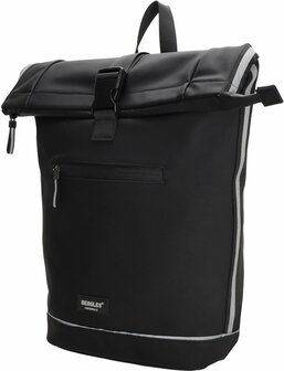 Superhandige waterproof Beagles Originals 2-in-1 Rugzak &amp; Fietstas - Zwart