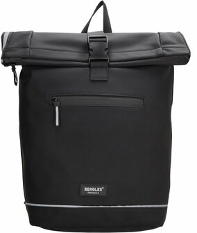 Superhandige waterproof Beagles Originals 2-in-1 Rugzak &amp; Fietstas - Zwart