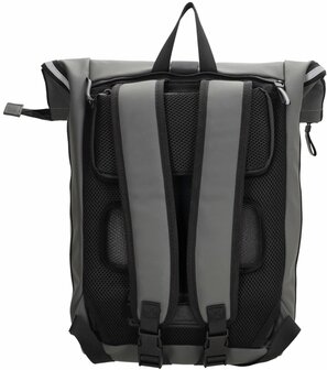 Superhandige waterproof Beagles Originals 2-in-1 Rugzak &amp; Fietstas - Grijs