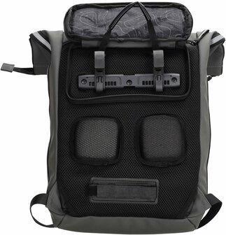 Superhandige waterproof Beagles Originals 2-in-1 Rugzak &amp; Fietstas - Grijs