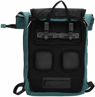 Superhandige waterproof Beagles Originals 2-in-1 Rugzak &amp; Fietstas - Petrol
