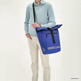 Waterproof Beagles Originals 2-in-1 Fietstas - Schoudertas - Schouderband - Waterafstotend- Kleur: Kobalt