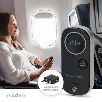 Bluetooth&reg; Zender / Ontvanger - draadloos audio streamen in zowel de zend- als ontvangmodus