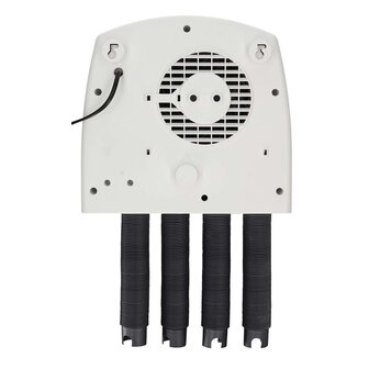 Ventilator schoendroger om twee paar schoenen of laarzen te drogen- 4 uittrekbare warme lucht uitlaten van 17-70 cm