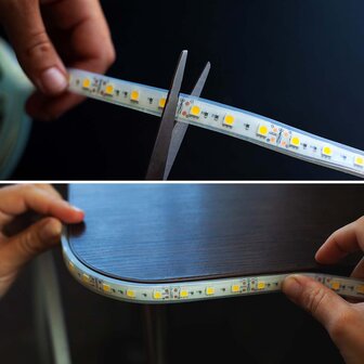 SmartLife LED-strip - RGB - miljoenen kleuren / Wit / Warm Wit - 5 meter - Zeer veel gebruiksmogelijkheden.