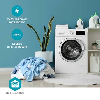 SmartLife Smart Stekkers - Energiemeter -  Wi-Fi - 3 Stuks - Bedien je apparaten en / of (Kerst) verlichting met je Smartphone