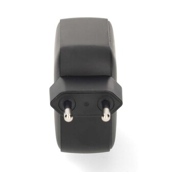 Oplader 100 W | GaN | PD3.0 | Snellaad functie | 2.5 / 3.0 / 5.0 A | Outputs: 3 | USB-A / 2x USB-C&trade; | Automatische Voltage Selectie | Zwart