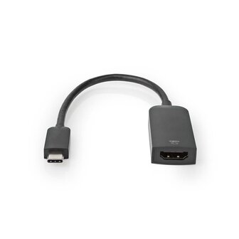 USB-C&trade; Adapter USB 3.2 Gen 1 | USB-C&trade; Male | HDMI&trade; Output | 4K@60Hz | 0.20 m | Rond |