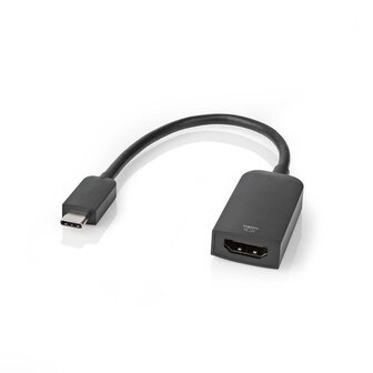 USB-C&trade; Adapter USB 3.2 Gen 1 | USB-C&trade; Male | HDMI&trade; Output | 4K@60Hz | 0.20 m | Rond |