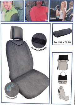 Auto stoelhoes - ideaal om de stoel te beschermen tegen zand, vuil, stof en zweet