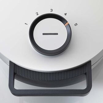 Wafelijzer - Bakt 5 heerlijke zachte en knapperige hartvormige wafels