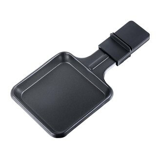 8-persoons Gourmet / Raclette / Steengrill - Incl. 8 stuks pannetjes met antiaanbaklaag en kunststof handvat