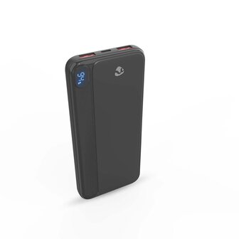 Powerbank 10000 mAh | 1.5 / 1.67 / 2.0 / 2.22 / 3.0 A | Outputs: 3 | Output: 1x USB-C&trade; / 2x USB-A | Inputs: 1x USB-C&trade; | PD3.0 20W | Lithium-Polymeer | Display