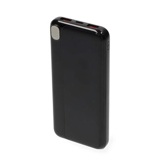 Powerbank 10000 mAh | 1.5 / 1.67 / 2.0 / 2.22 / 3.0 A | Outputs: 3 | Output: 1x USB-C&trade; / 2x USB-A | Inputs: 1x USB-C&trade; | PD3.0 20W | Lithium-Polymeer | Display