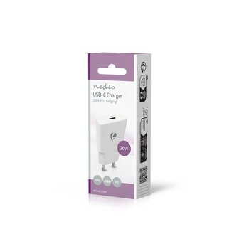  Compacte USB-C GaN-wandoplader - Aangesloten apparaten worden automatisch herkend en supersnel optimaal opgeladen