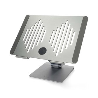 Notebookstandaard USB Gevoed | 17 " | Opvouwbaar | Micro SD kaartslot / SD kaartslot / 3x USB A Female | USB-C&trade; Female / 1x HDMI&trade; Output