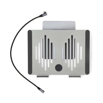 Notebookstandaard USB Gevoed | 17 " | Opvouwbaar | Micro SD kaartslot / SD kaartslot / 3x USB A Female | USB-C&trade; Female / 1x HDMI&trade; Output