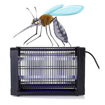 Muggenlamp - Lichtval tegen muggen - 16 W - Dekking van 50 m²