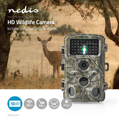 HD Wildlife Camera - 16 MP - 5 MP CMOS