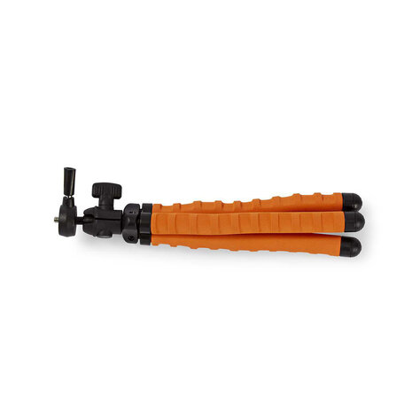 Ministatief | Max. 1 kg | 27,5 cm | Flexibel | Zwart/oranje