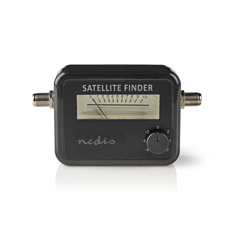 Satellietmeter die de signaalsterkte meet